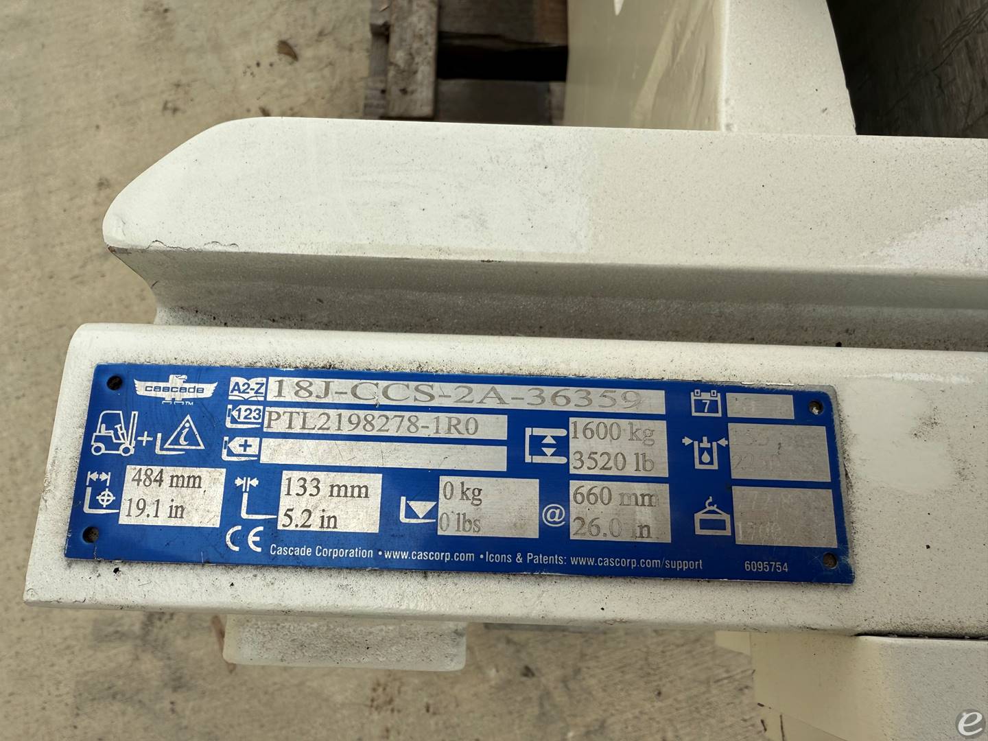 Cascade 18J-CCS-2A-36359 Carton Clamp