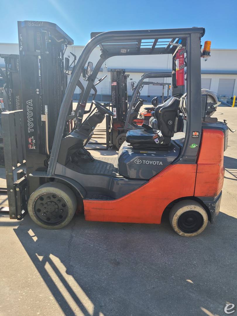 2017 Toyota 8FGCU25 LP Gas Forklift - 123Forklift