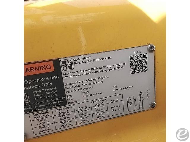 2018 Hyster S60FT