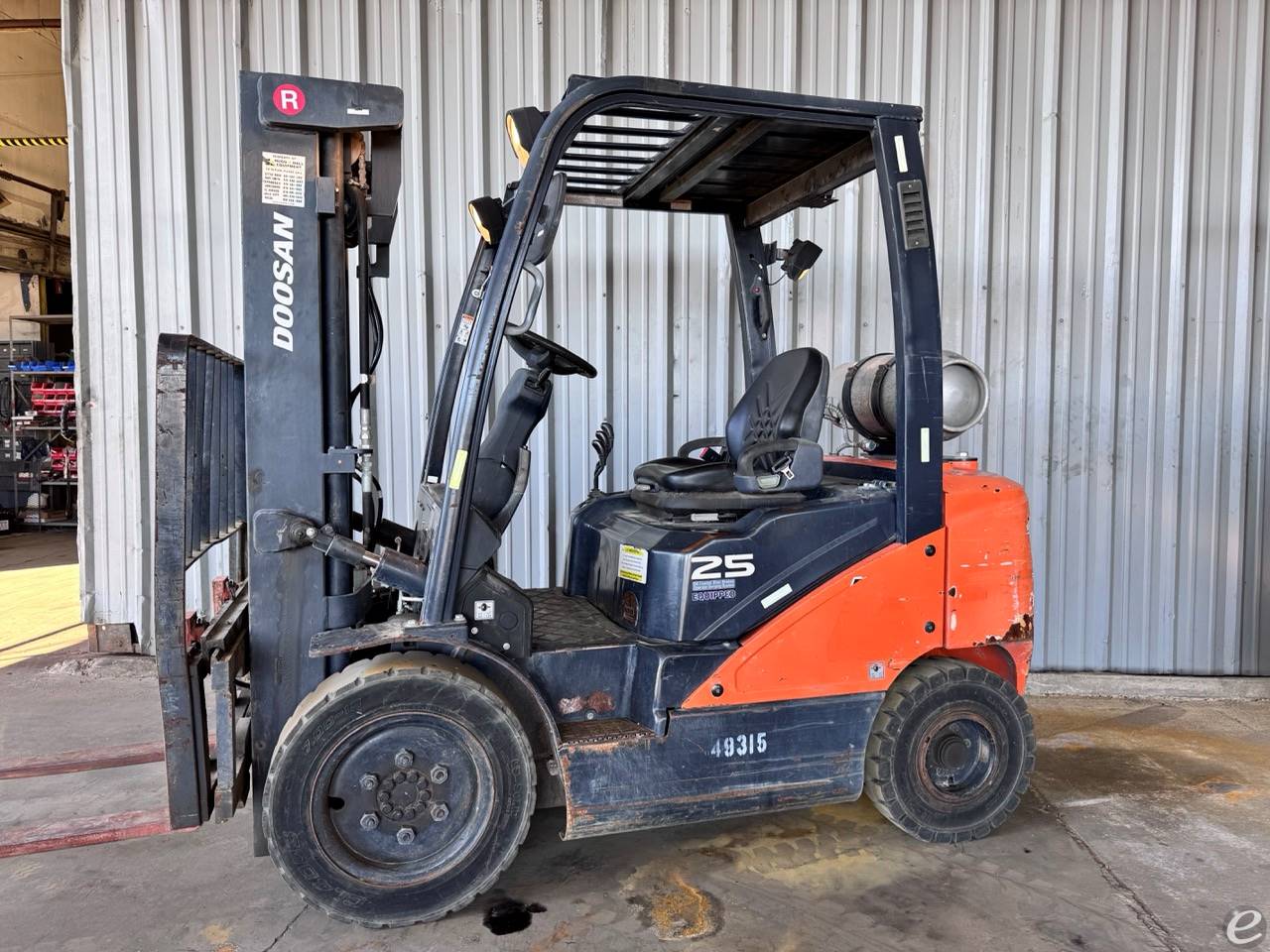 2017 Doosan G25N-7 LP Gas Forklift - 123Forklift