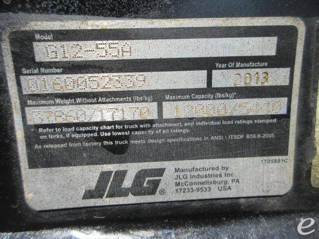 2013 JLG G12-55A