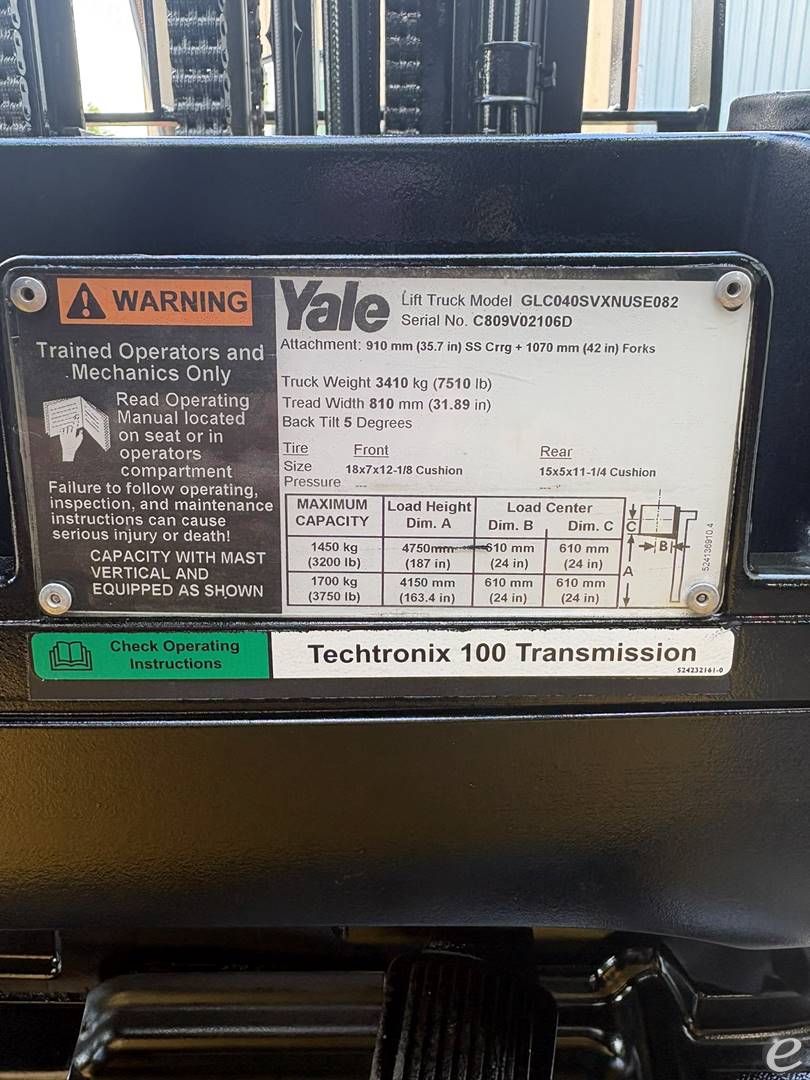 2006 Yale GLC040SVXNUSE082