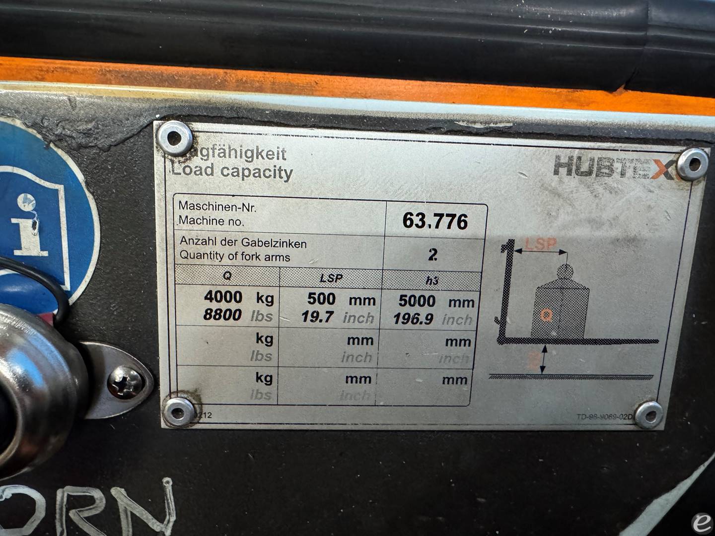 2013 Hubtex MQ40