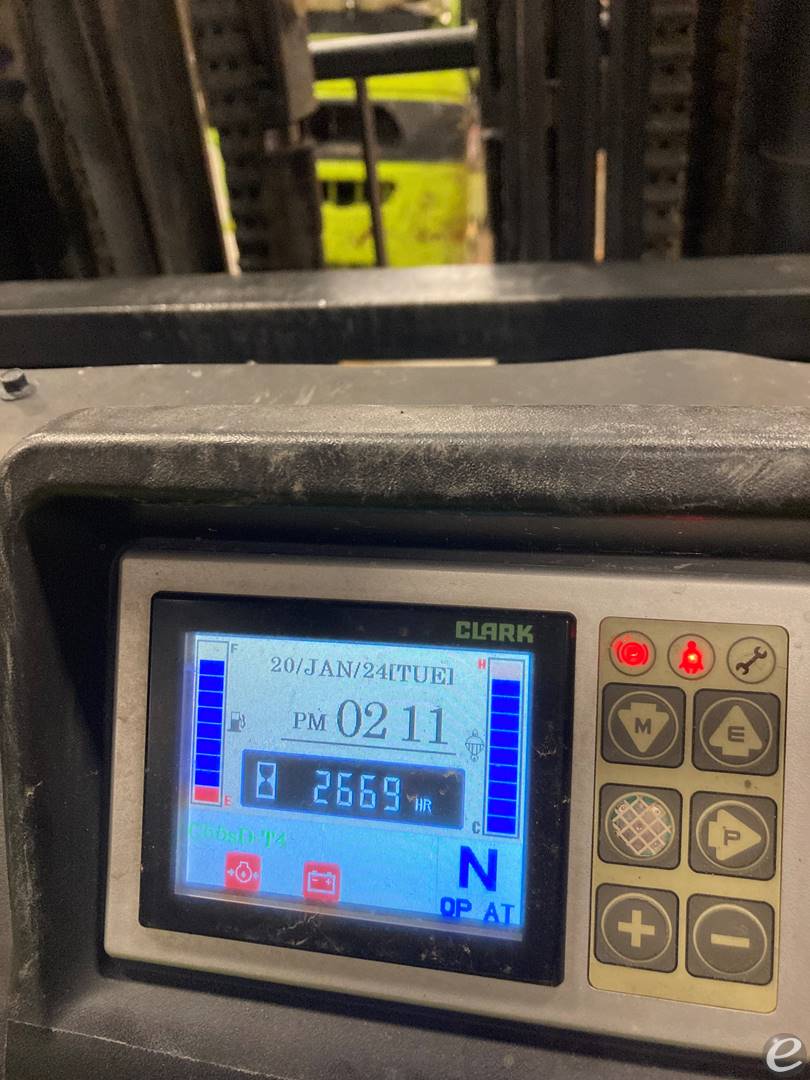 2017 Clark C55SD Diesel Forklift - 123Forklift