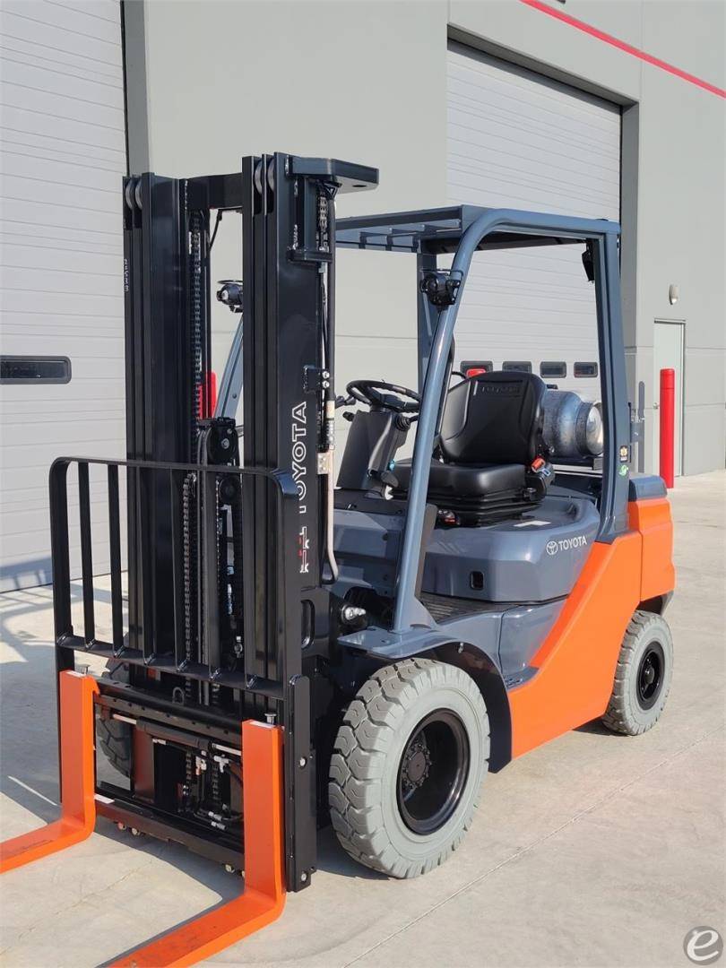 2024 Toyota 8FGU25 LP Gas Forklift - 123Forklift