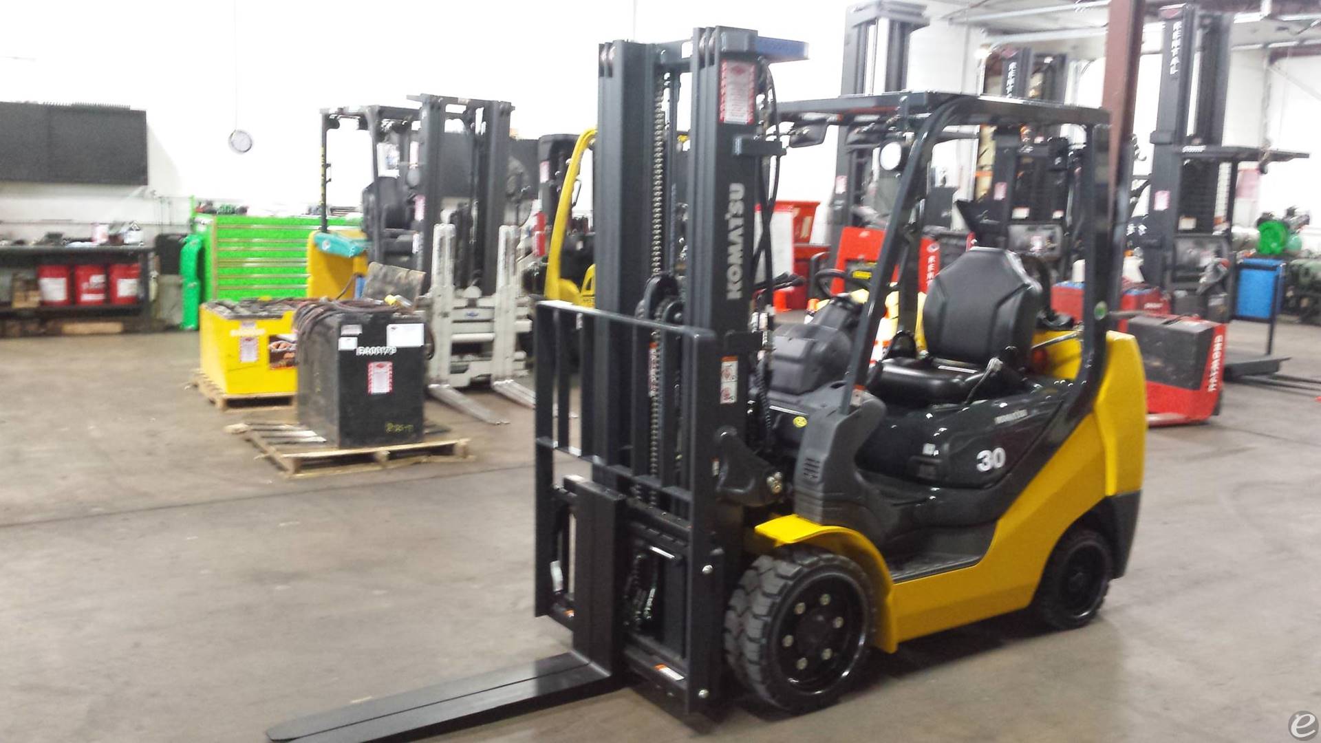 2016 Komatsu FG30SHT-16 LP Gas Fork...