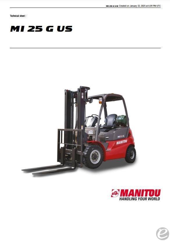 2024 Manitou MI25G