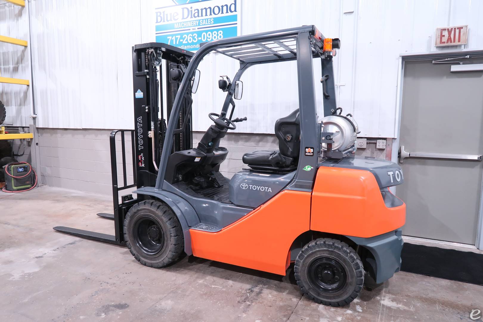 2016 Toyota 8FGU25 LP Gas Forklift - 123Forklift