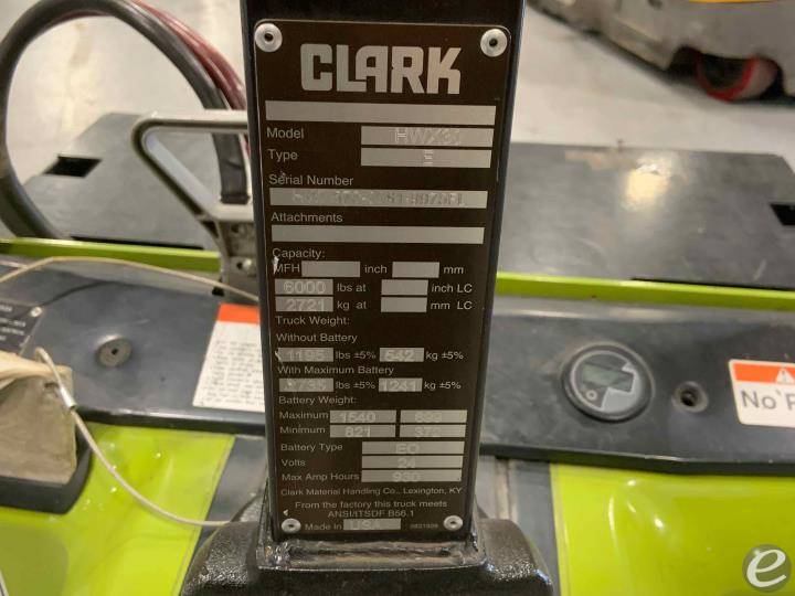 2016 Clark HWX30