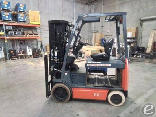2018 Toyota 8FBCHU25 Electric Forklift - 123Forklift