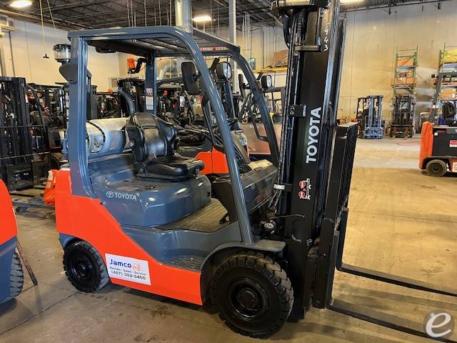 2019 Toyota 8FGU18 Pneumatic Tire Forklift - 123Forklift