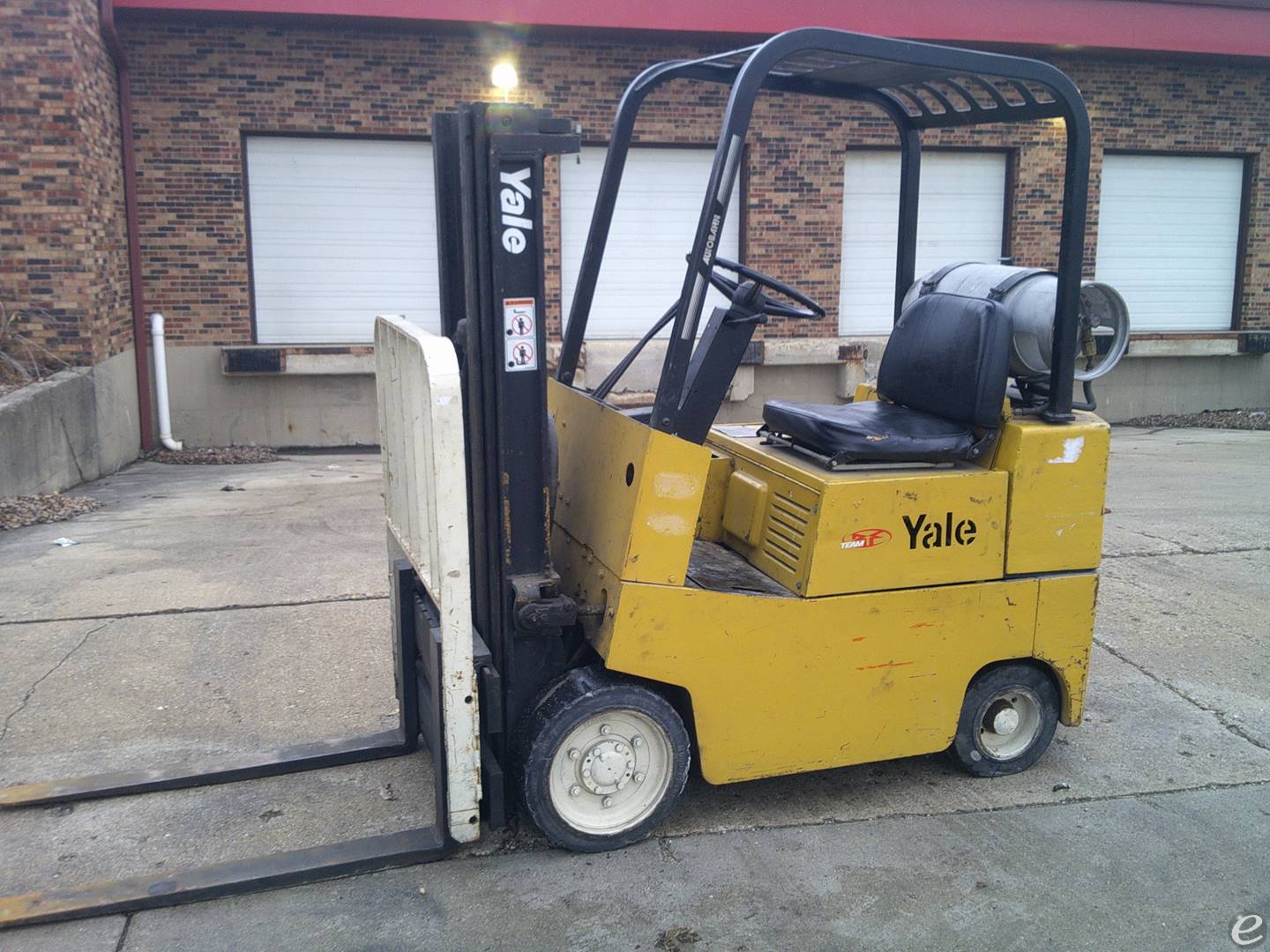 1982 Yale GLC025 LP Gas Forklift