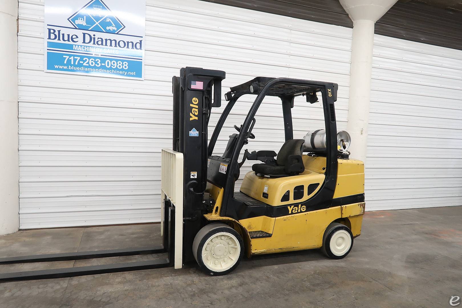 2007 Yale GLC080VX LP Gas Forklift