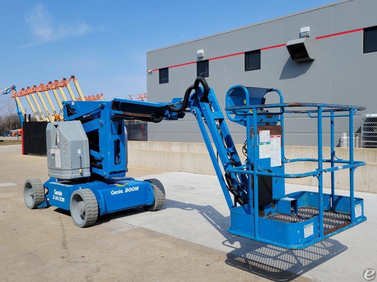 2015 Genie Z34/22N Electric Boom Lift - 123Forklift