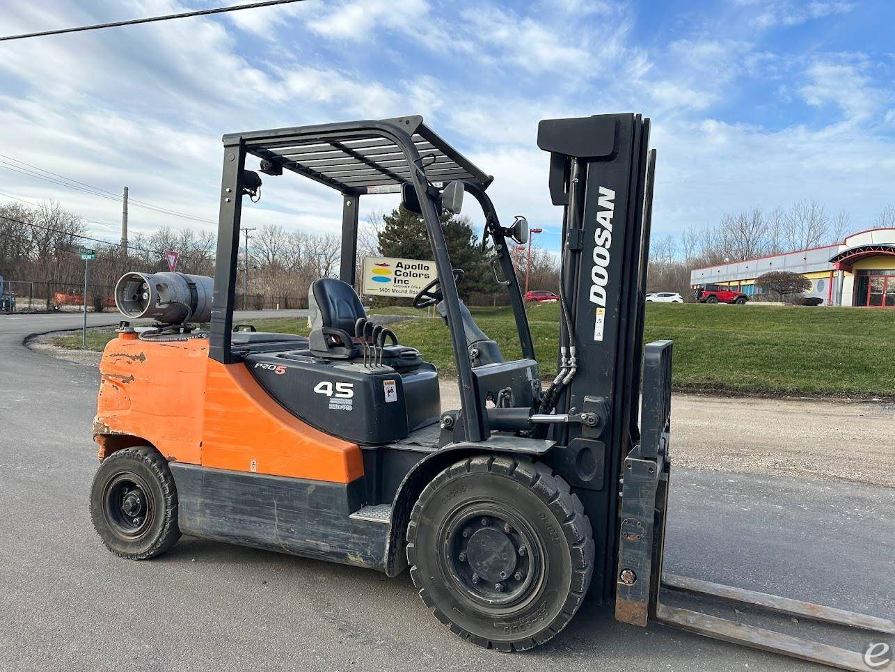 2018 Doosan G45S-5 LP Gas Forklift - 123Forklift