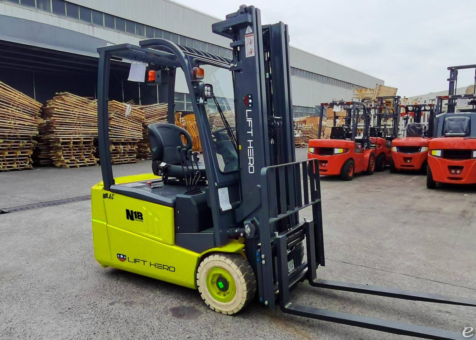 2024 Lift Hero LG18BE Electric Forklift - 123Forklift