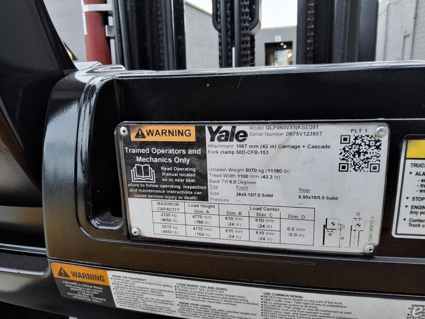 2019 Yale GLP050VX