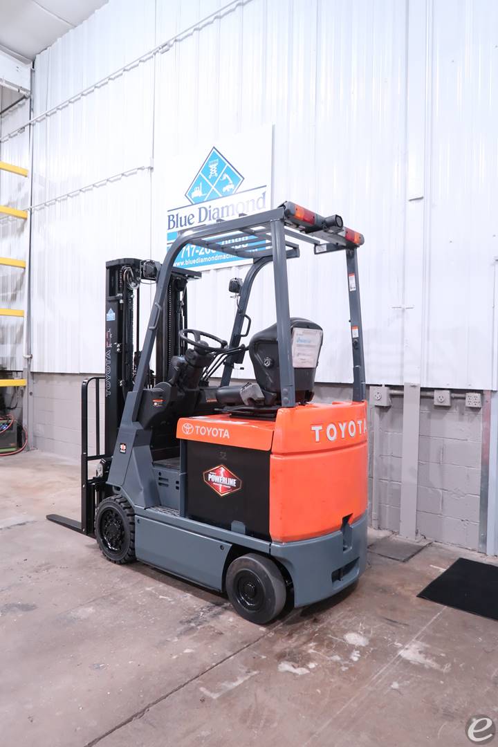 2018 Toyota 7FBCU18 Electric Forklift - 123Forklift