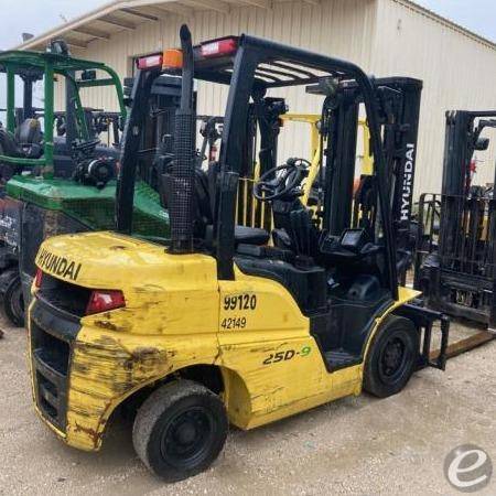 2015 Hyundai 25D-9 Diesel Forklift - 123Forklift