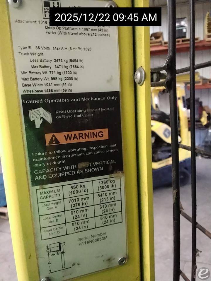 2014 Hyster R30XM3