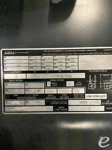 2022 Linde E25C_1347 Electric Forklift - 123Forklift