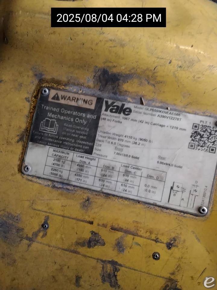 2019 Yale GP050MX