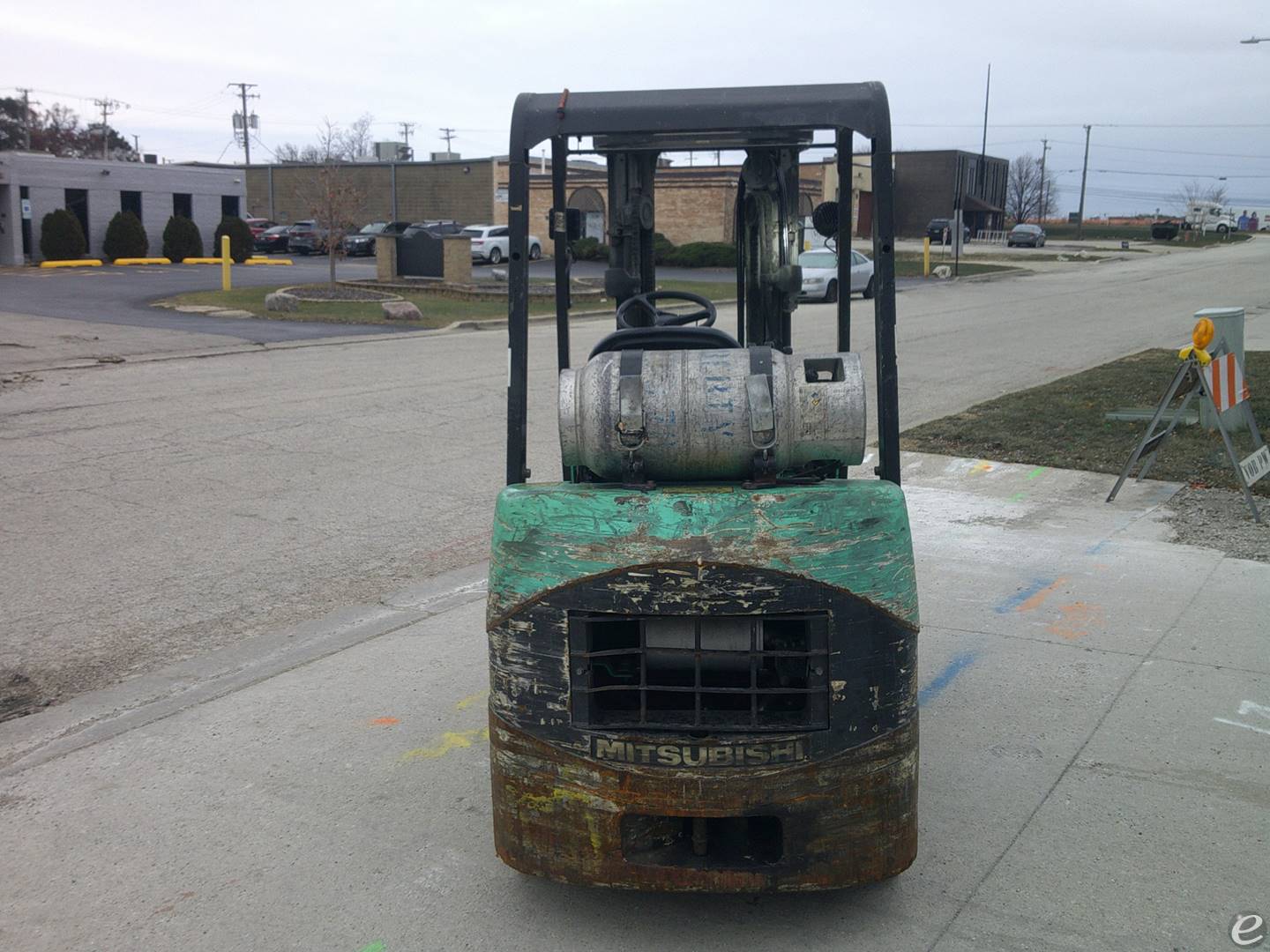 2000 Mitsubishi FGC25K LP Gas Forklift - 123Forklift