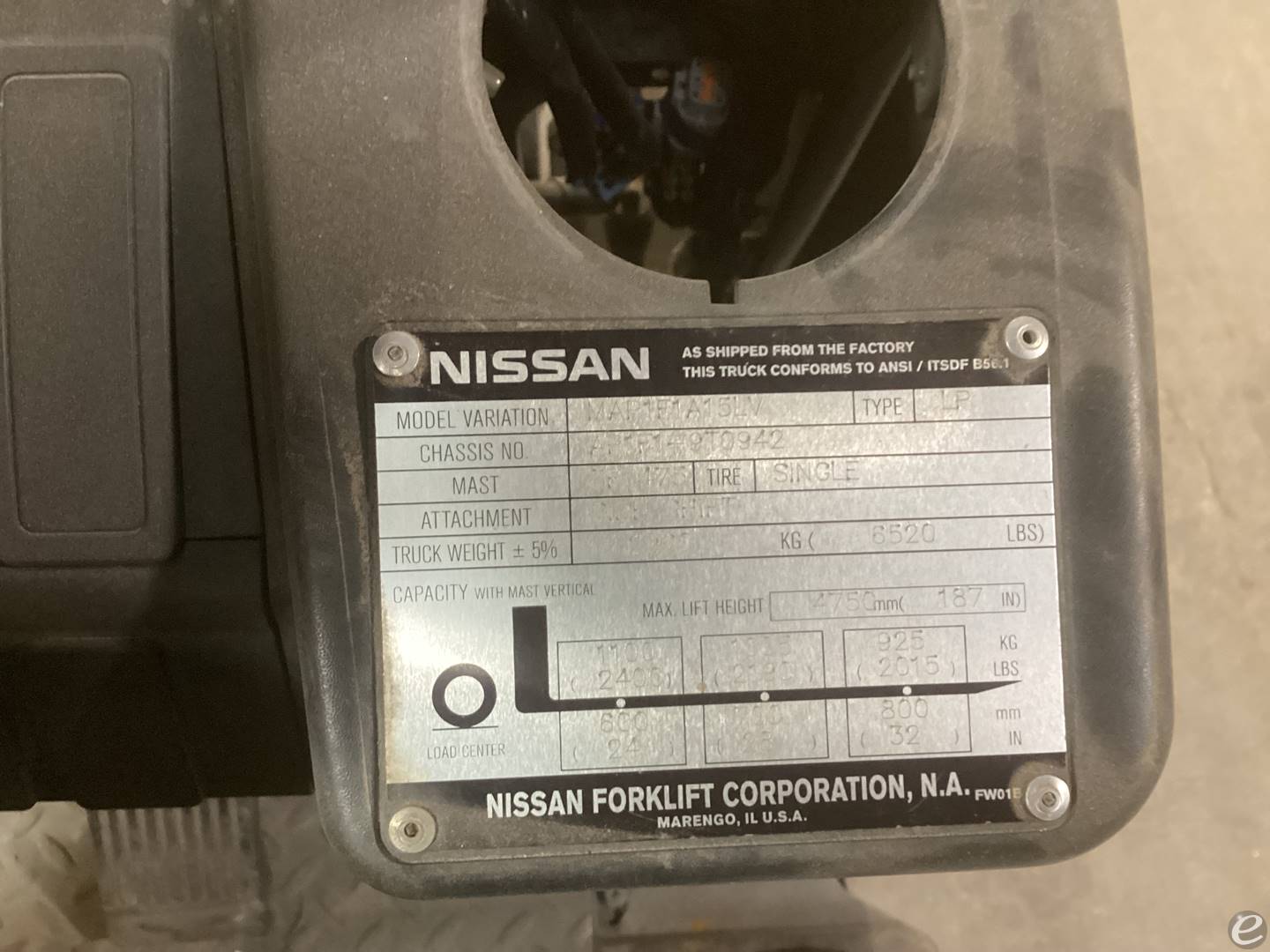 2012 Nissan AF30LP