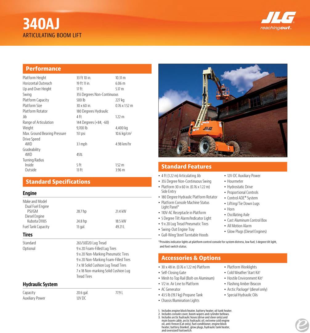 JLG 340AJ