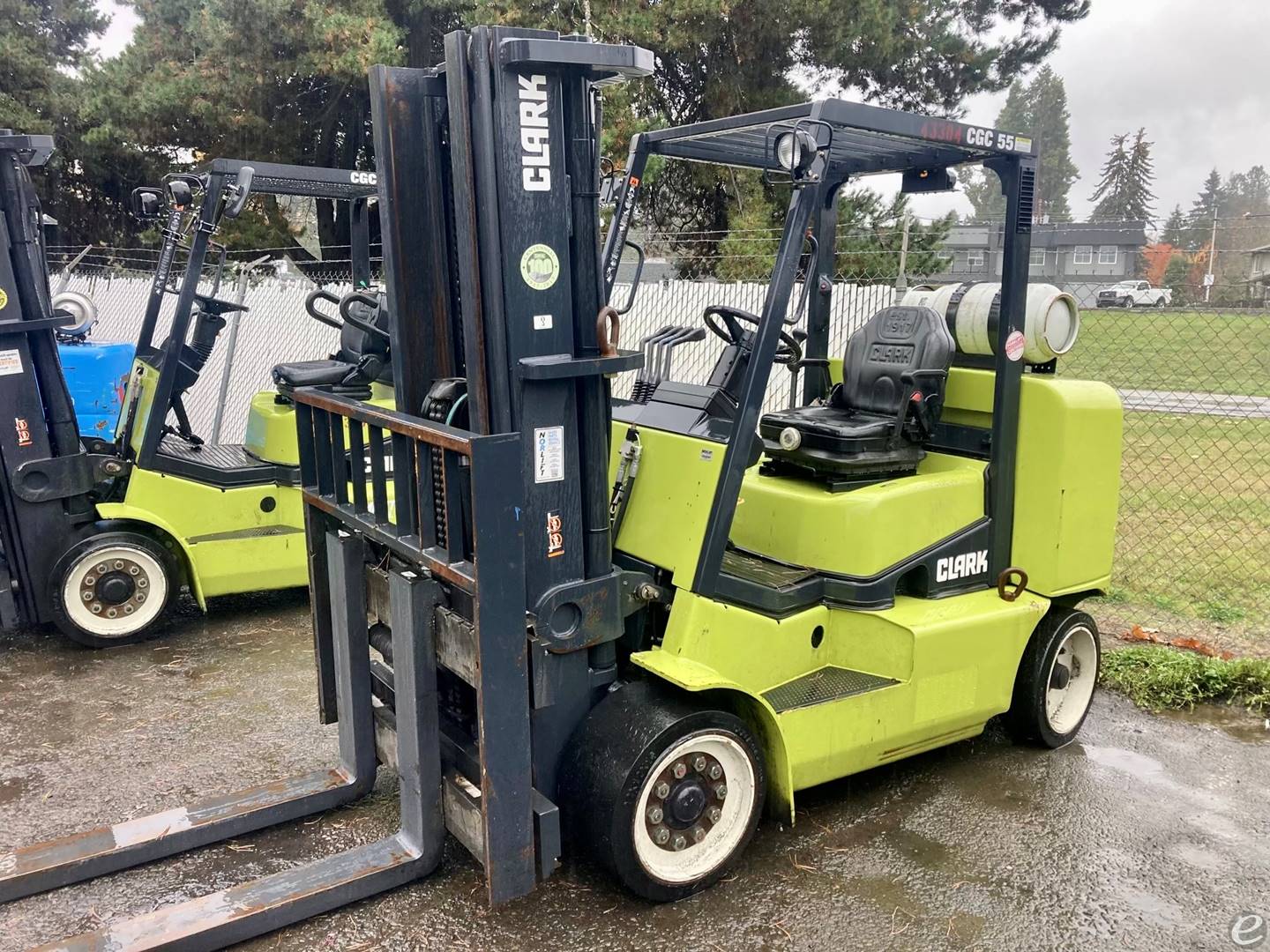 2016 Clark CGC55L LP Gas Forklift