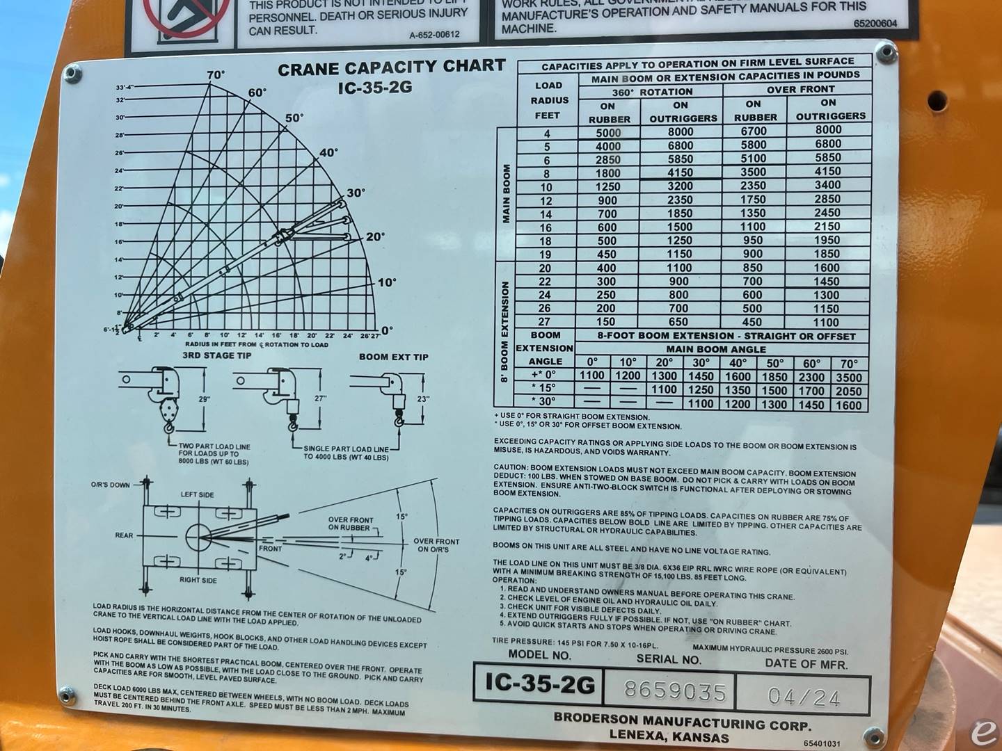 2024 Broderson IC352G