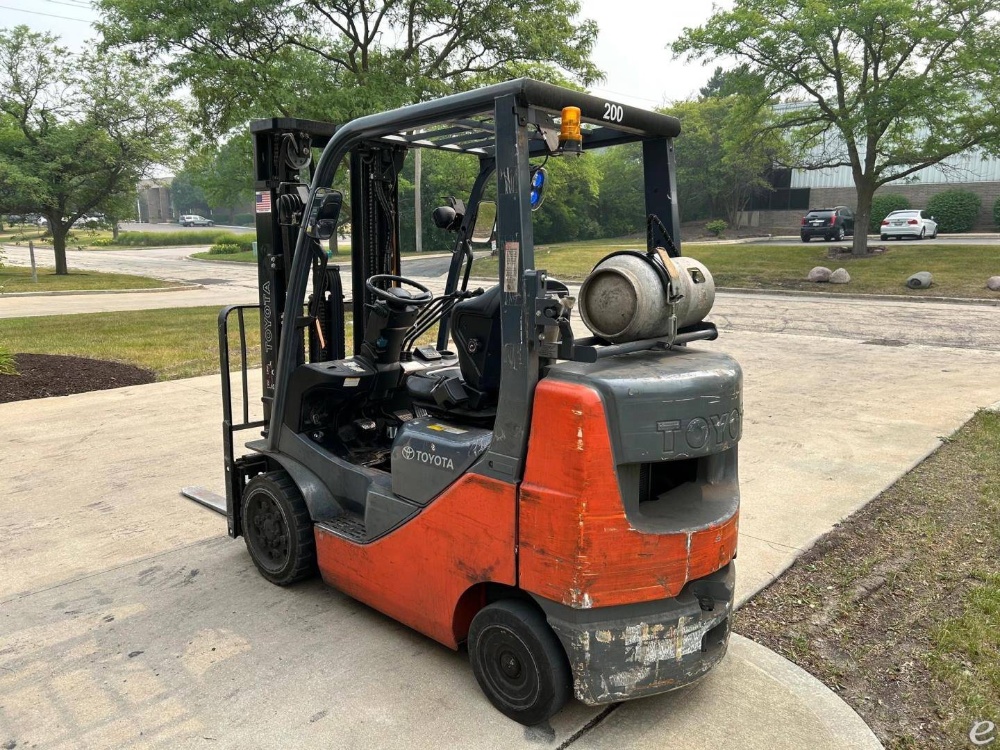 2017 Toyota 8FGCU25 LP Gas Forklift - 123Forklift