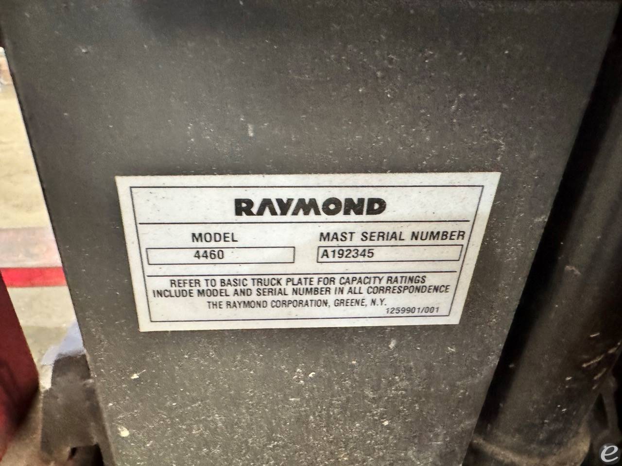 2019 Raymond 4460C40