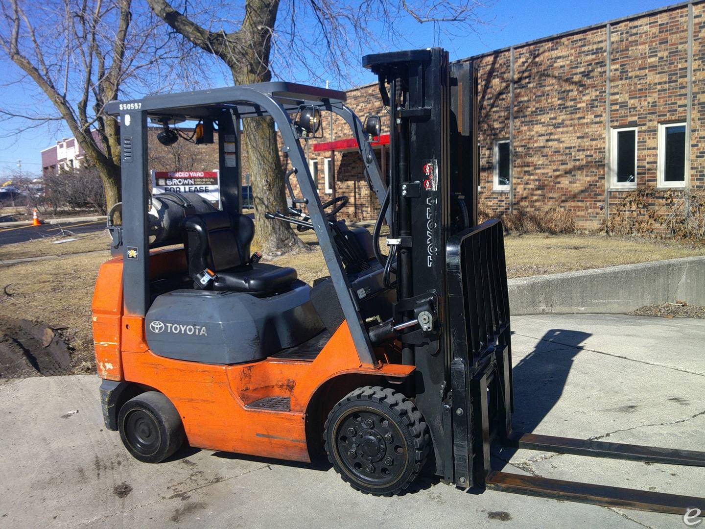 2006 Toyota 7FGCU25 LP Gas Forklift...