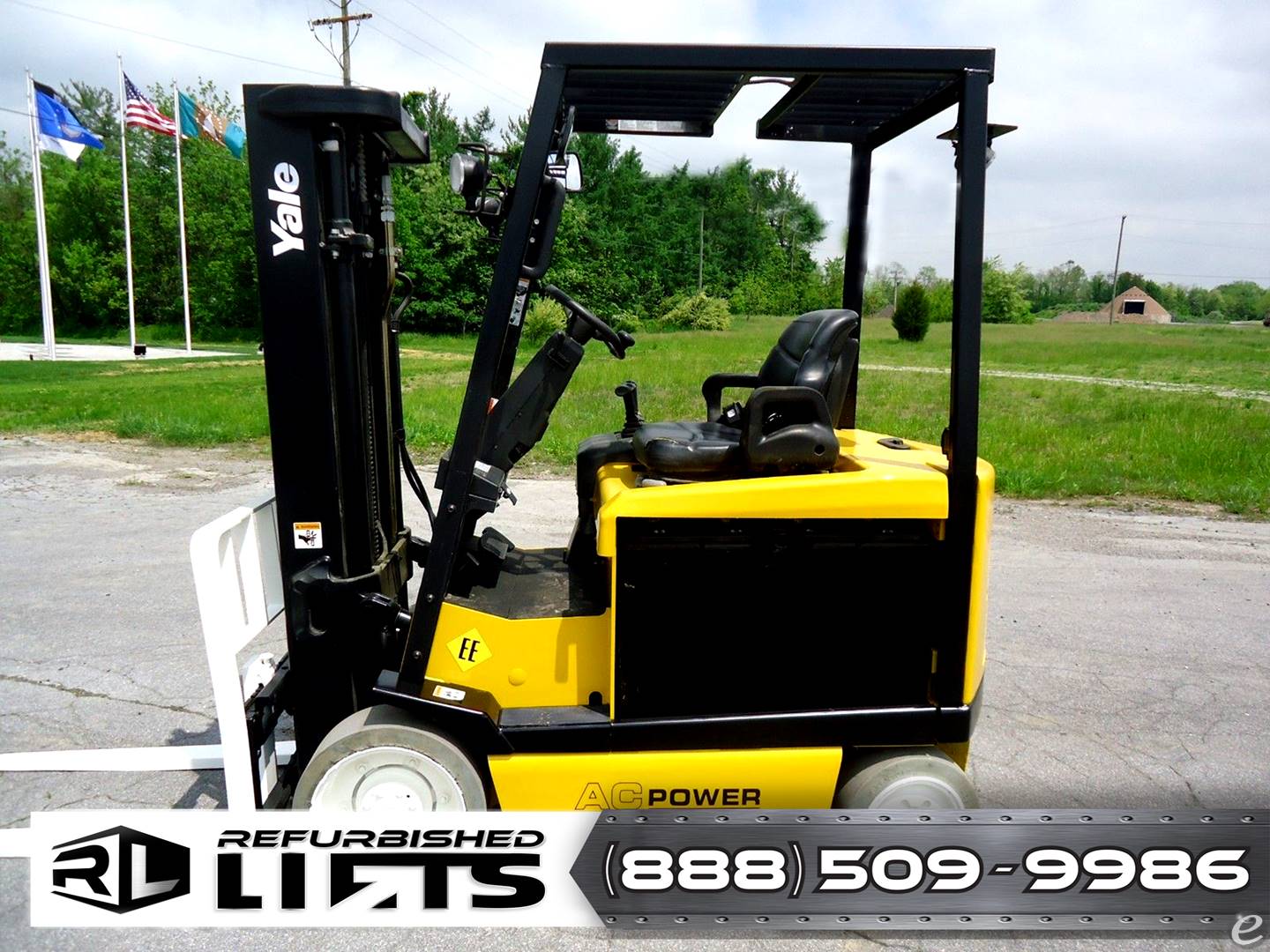 2016 Yale  ERP060VL Electric Forklift - 123Forklift