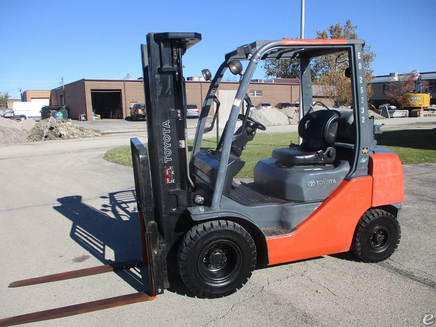 2015 Toyota 8FGU25 LP Gas Forklift