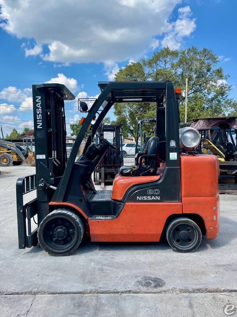 2012 Nissan                                             CF80LP LP Gas Forklift - 123Forklift
