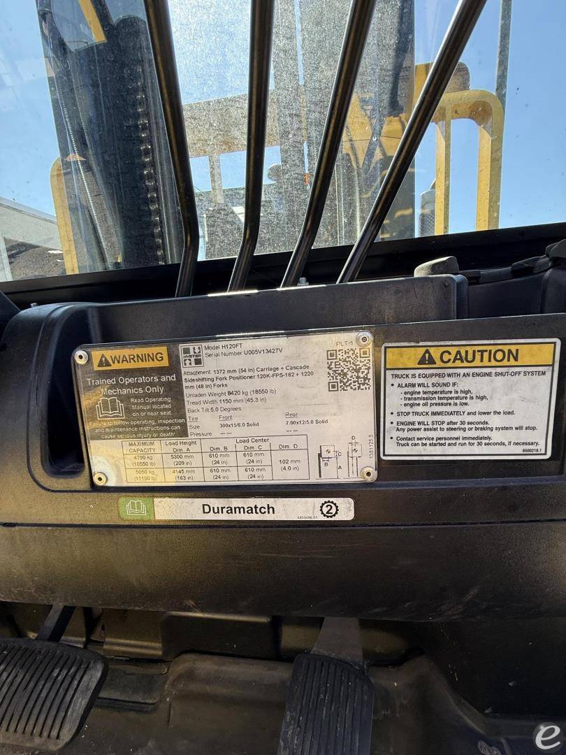 2021 Hyster H120FT