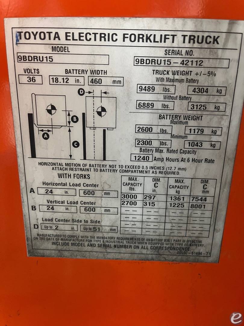 2021 Toyota 9BD153L315