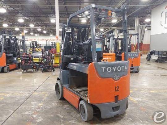 2017 Toyota 8FBCHU25 Electric Forklift - 123Forklift