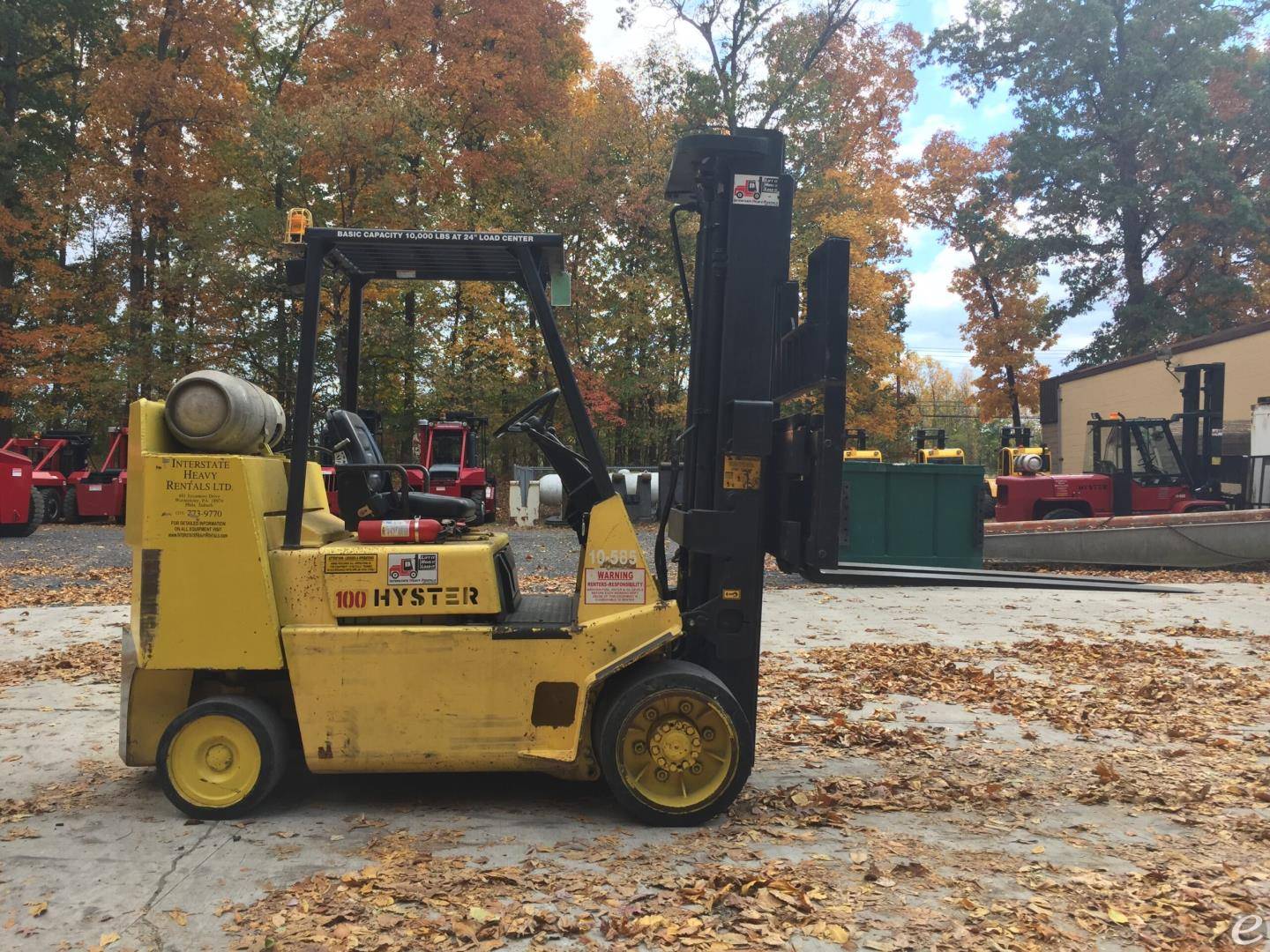Hyster S100XLS (Short Wheel Base)