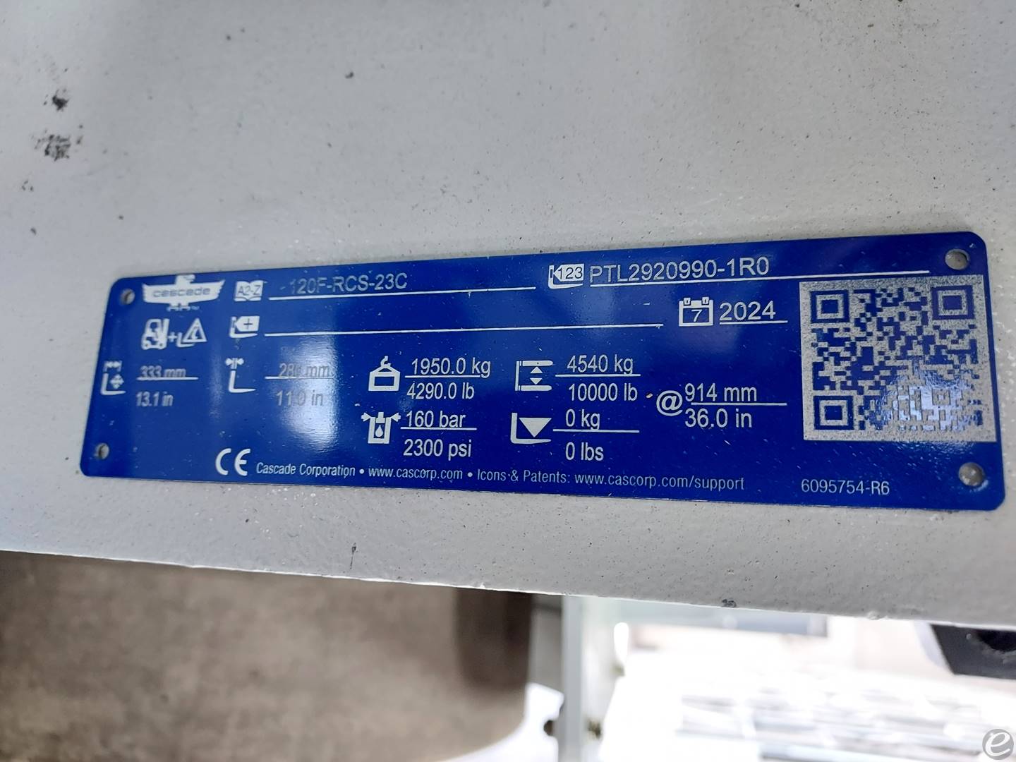 2024 Cascade 120F-RCS-23C