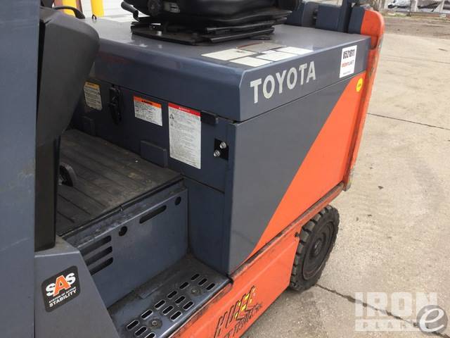2015 Toyota 8FBCU25 Electric Forklift - 123Forklift