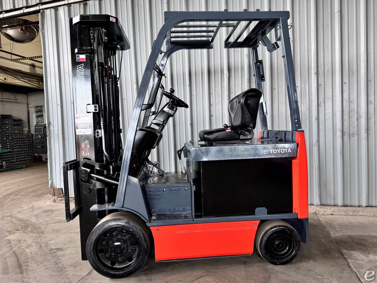 2017 Toyota 8FBCU30 Electric Forklift - 123Forklift