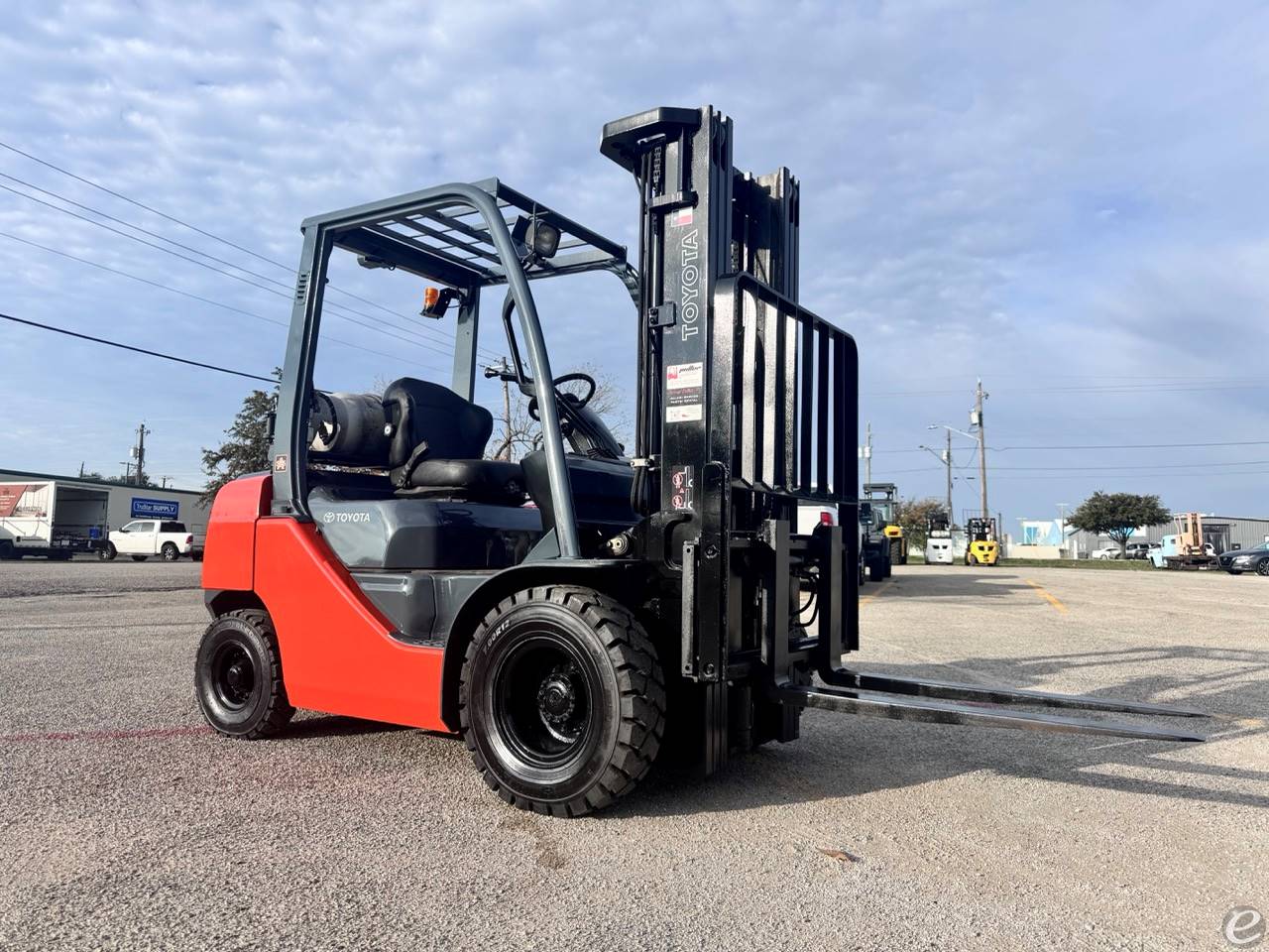 2015 Toyota 8FGU25 LP Gas Forklift