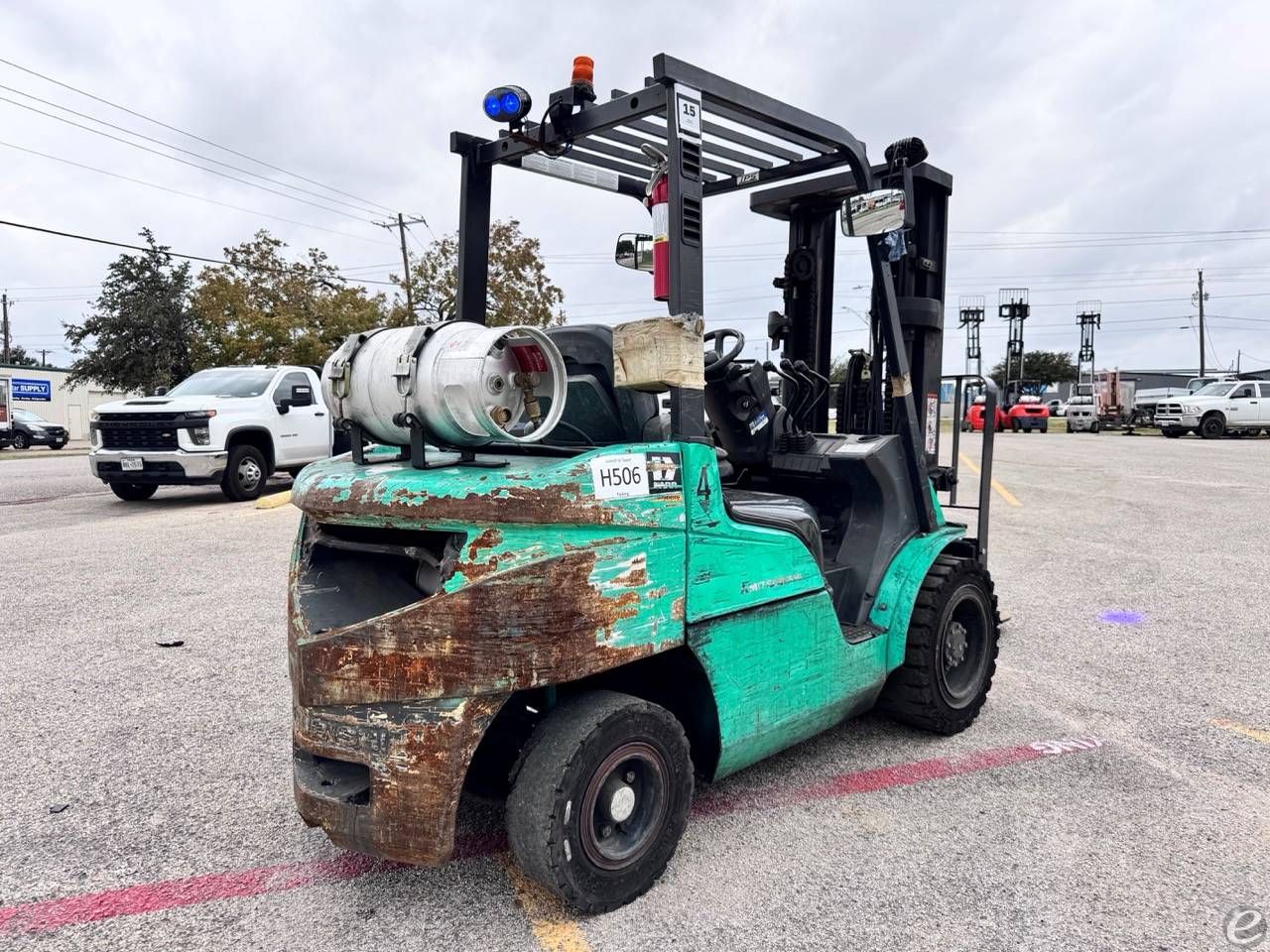 2017 Mitsubishi FG30N LP Gas Forklift - 123Forklift