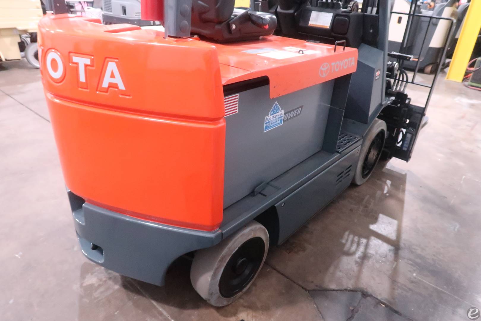 2015 Toyota 7FBCU35 Electric Forklift - 123Forklift