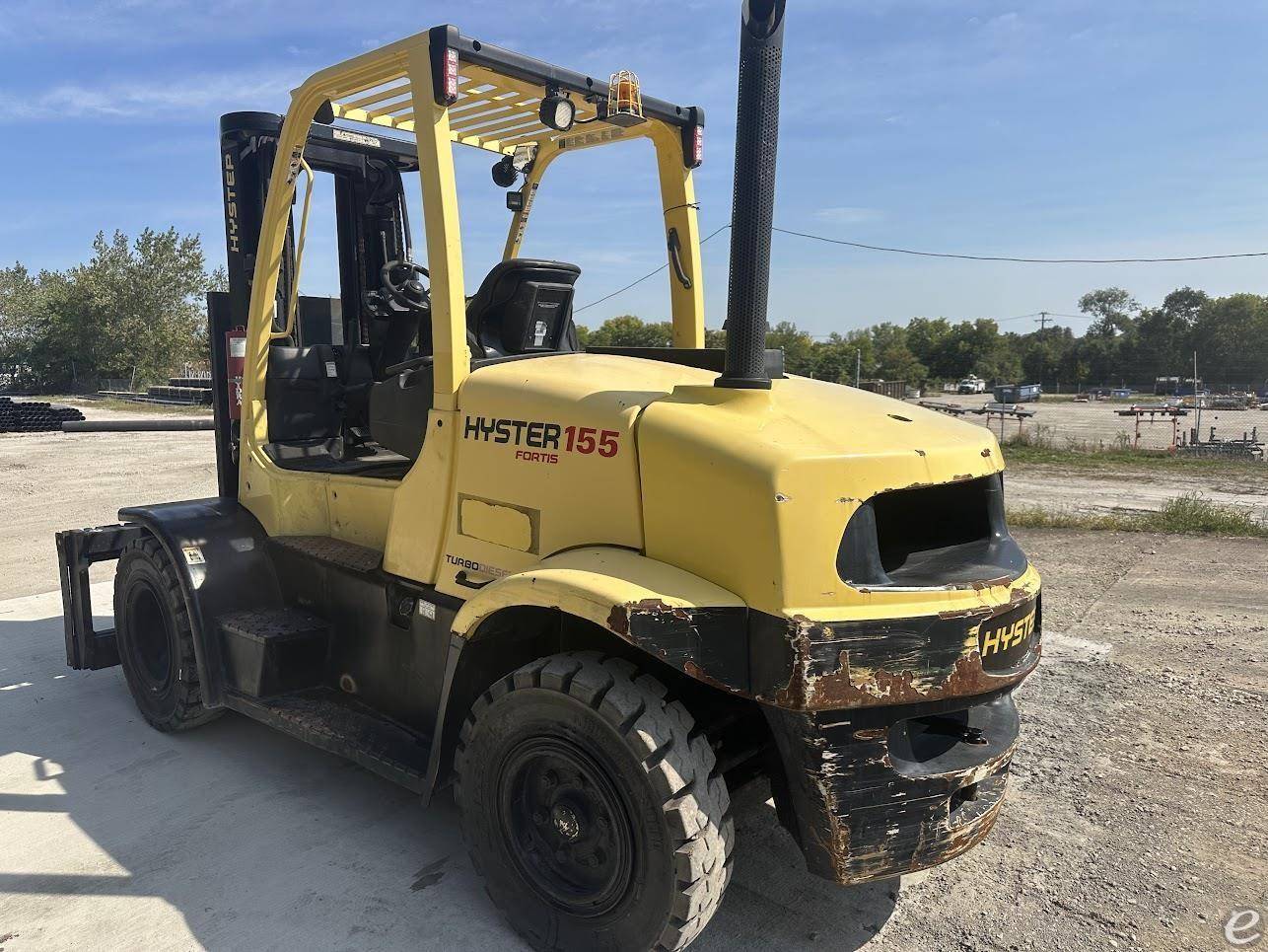 2013 Hyster H155FT Diesel Forklift - 123Forklift
