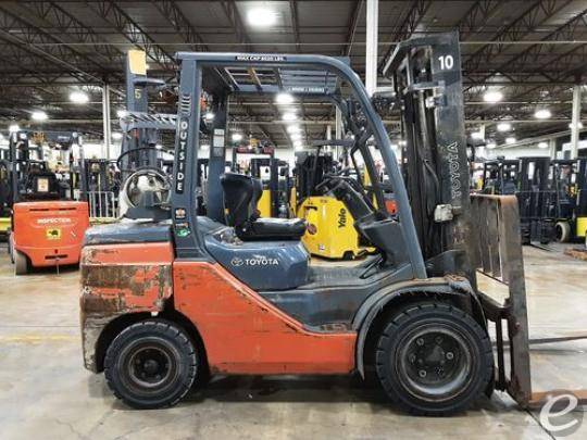 2020 Toyota 8FGU32 LP Gas Forklift