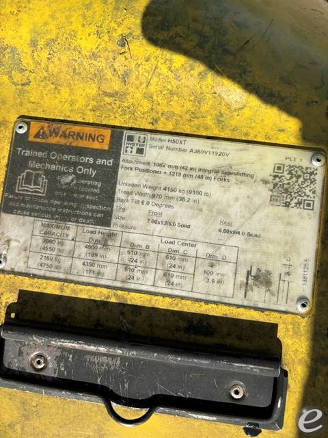 2021 Hyster H50XT
